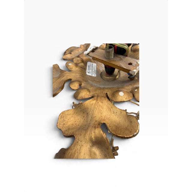 Late 20th Century Neoclassical Carved Alabaster Inverted Bowl Chandelier For Sale - Image 10 of 11
