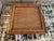 Vintage Asian Modern 38" Square Hardwood & Rattan Coffee Table For Sale - Image 4 of 5