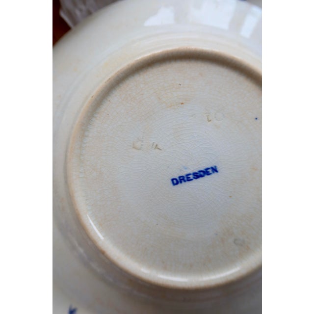 Antique Porcelain Soup Plates, 1890s, Set of 6 For Sale - Image 12 of 16