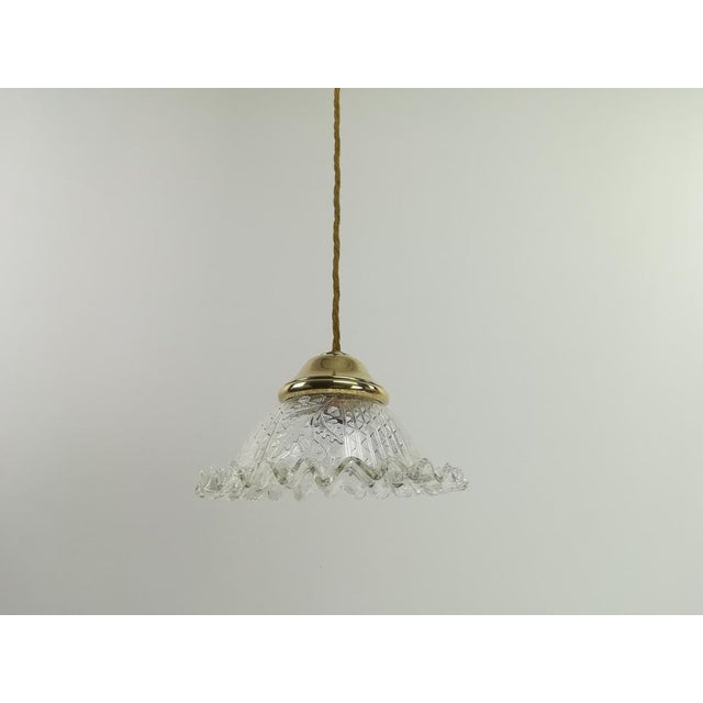 Suspension Lamp with Paragon Glass Shade For Sale - Image 6 of 12