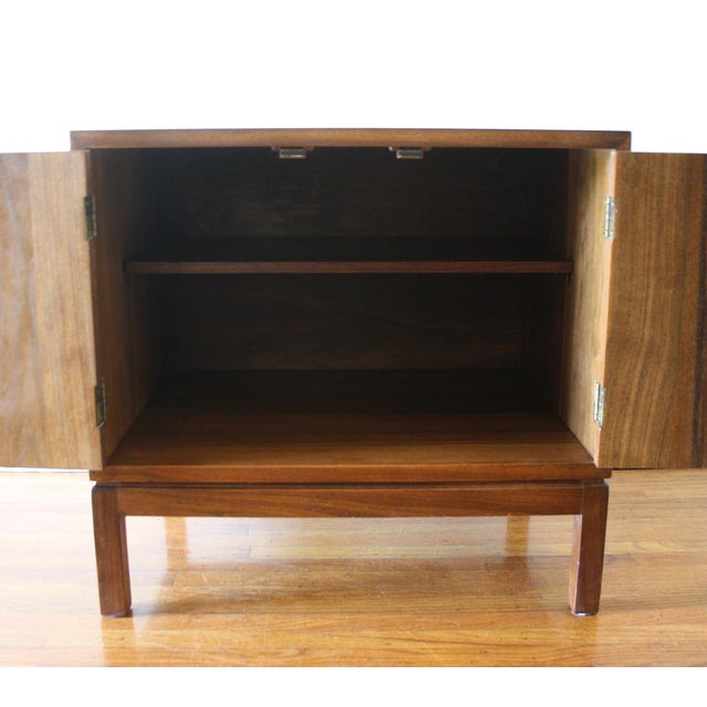 Mid-Century Modern Mid Century Modern Bar Record Storage Cabinet For Sale - Image 3 of 5