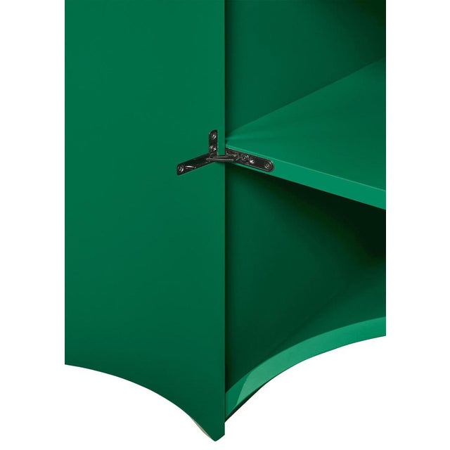 Bridges Small Green Bookcase by Muller Van Severen for BD Barcelona, 2024 For Sale - Image 6 of 14