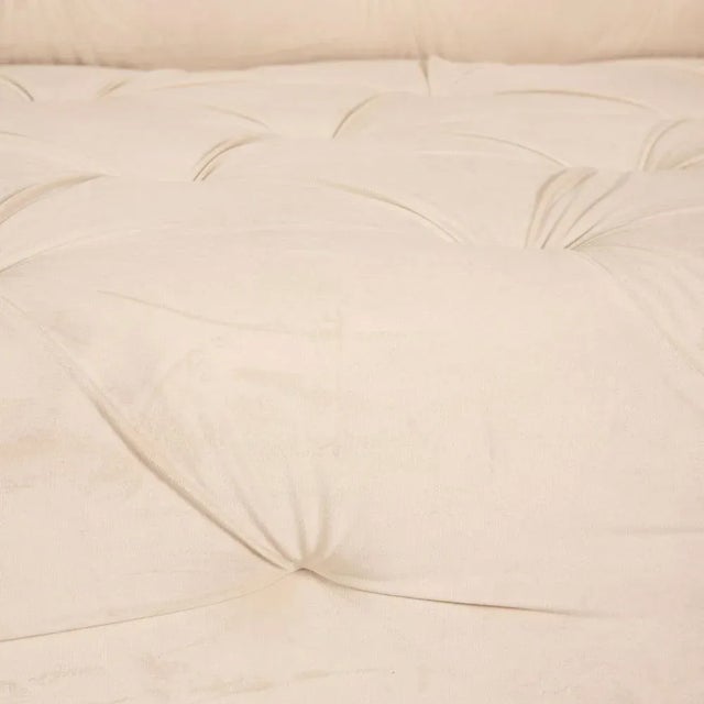 Modern Venus Velvet Fabric Three Seater Sofa from Iconx Studios For Sale - Image 3 of 9