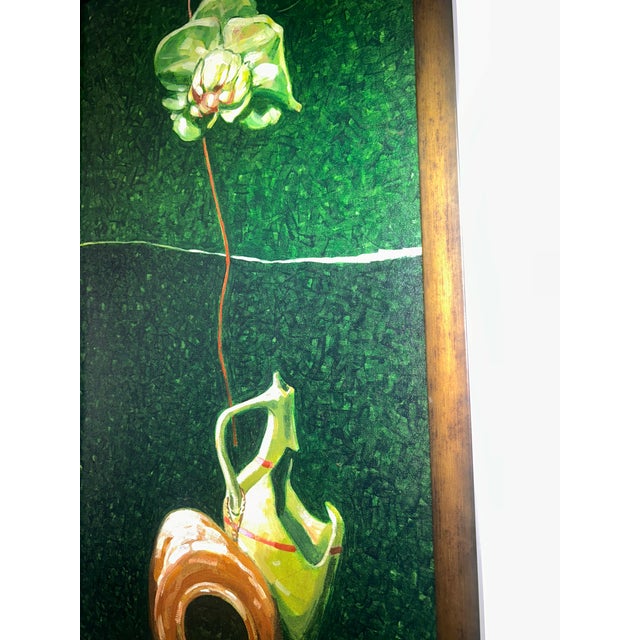 “Split Dream: Brokenness & Hope” Original Acrylic Painting by Elpedio Robinson, Jamaican Contemporary Artist For Sale - Image 6 of 8