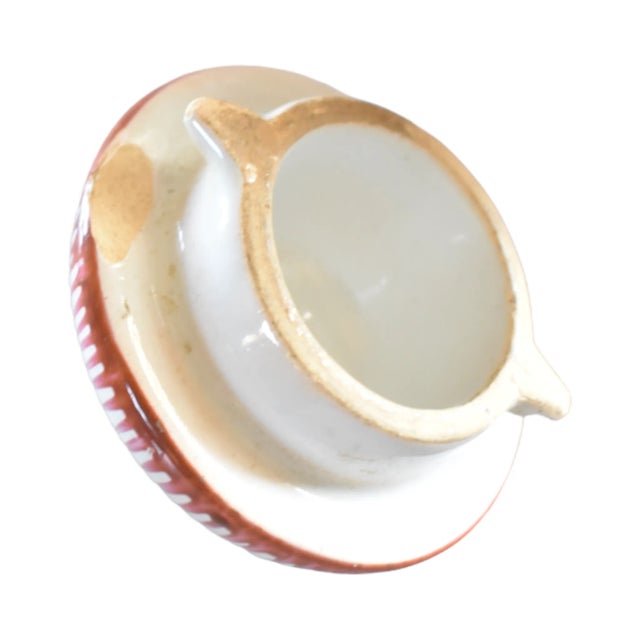 Antique French Faience St. Clements Luneville Teapot For Sale - Image 10 of 12