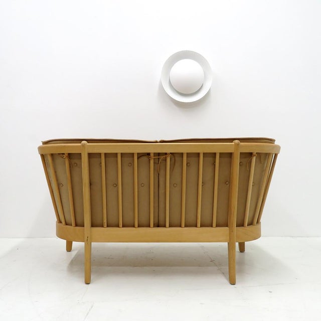 Stouby Two Seater Sofa by Wojtek D Carstens for Stouby Mobler For Sale - Image 4 of 9
