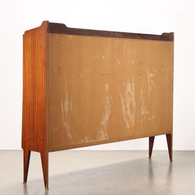 Vintage Cabinet in Exotic Wood, Italy, 1960s For Sale - Image 15 of 16