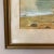 Rustic Vintage Mid-Century Landscape Watercolor Lake Scene Framed Wall Art Signed W Dixon For Sale - Image 3 of 12
