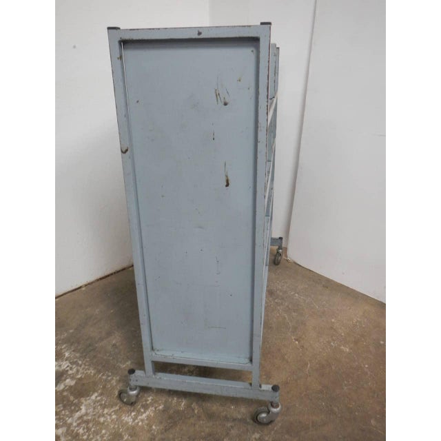 1960s Iron Trolley with Compartments, 1960 For Sale - Image 5 of 11