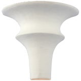 AERIN for Visual Comfort Signature Lakmos Small Sconce in Plaster White For Sale