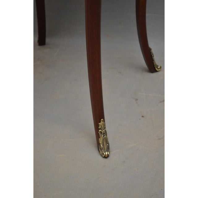 Antique Edwardian Mahogany Bijouterie Display Table For Sale - Image 3 of 9