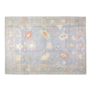 Contemporary Oushak Hand Knotted Wool Rug,10'X14'