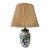 Vintage Italian Lamp - Hand Painted Glazed Ceramic For Sale