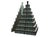 Wood Debra Sachs Split Pyramid III Two-Part Sculpture in Sand and Copper Over Wood For Sale - Image 7 of 7