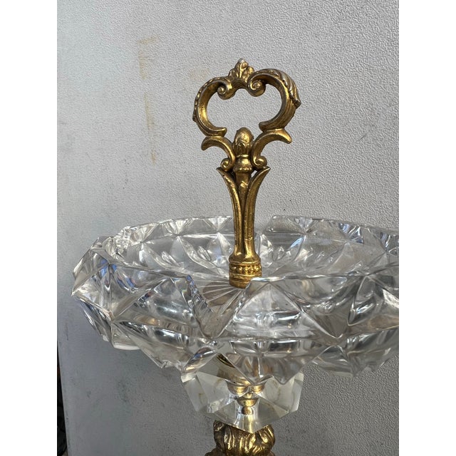 Mid 20th Century Mid 20th Century Hollywood Regency Gilt Style. Floor Ashtray Stand For Sale - Image 5 of 6