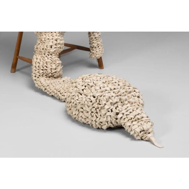 Set of Witness Chair and Ottoman by Jurgen Bey for Makkink, Netherlands, 2008 For Sale - Image 6 of 18
