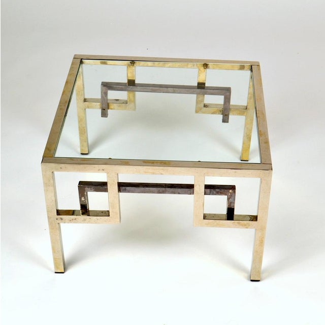 Vintage Side Tables with Glass Top from Belgo Chrome, 1970s, Set of 2 For Sale - Image 8 of 10