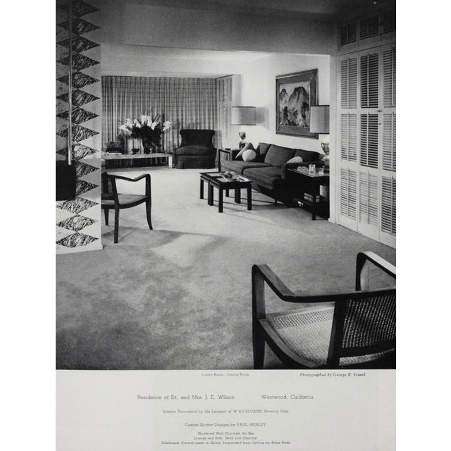 Wood Elegant Pair of Vintage Cane Back Armchairs For Sale - Image 7 of 7