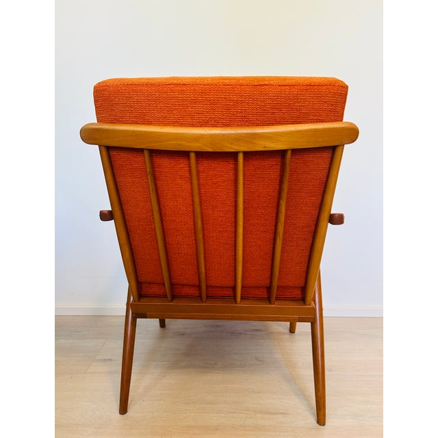 Brown Mid-Century Armchair by Jaroslav Šmidek for Ton, 1976 For Sale - Image 8 of 13