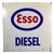 Esso Diesel Sign in Enamel from Plastemal, Nivelles, 1968 For Sale