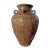A large ceramic jar / vase / urn from Bali, Indonesia, late 20th Century, hand-crafted. Three Decorative handles, glossy...