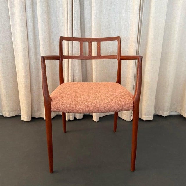 Mid-Century Modern Scandinavian Modern Teak Model 64 Armchair by Niels Otto Møller For Sale - Image 3 of 11