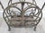 Vintage Huge Heavy Iron Magazine Rack Made in Mexico For Sale - Image 11 of 12
