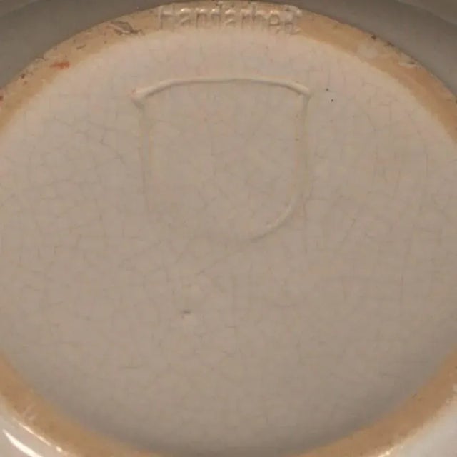 German Art Nouveau Ceramic Bowl, 1920s For Sale - Image 4 of 5