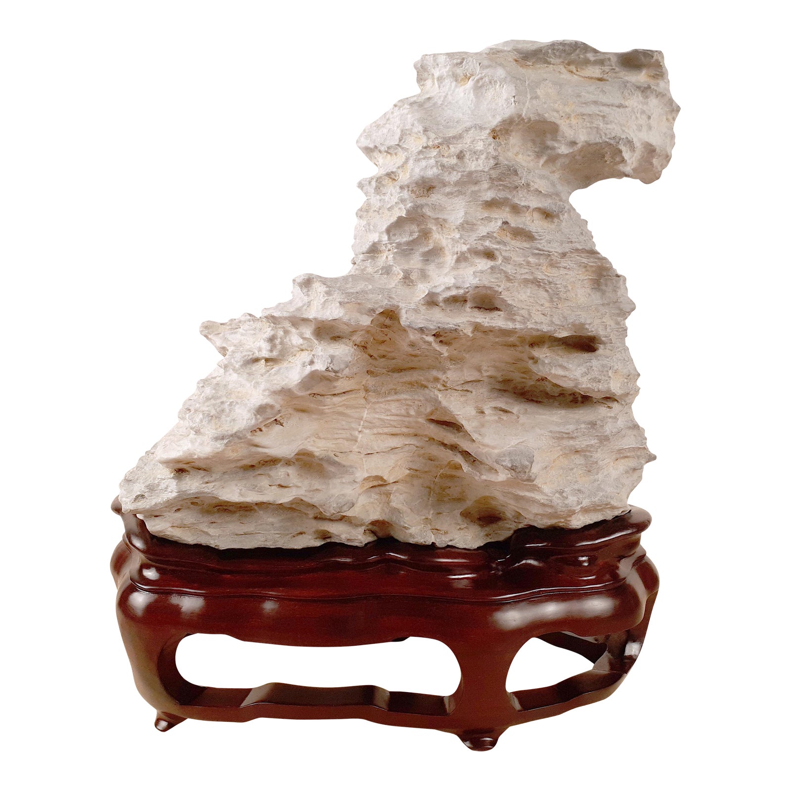 Early 20th Century Chinese Taihu Stone Dragon Form Gongshi Chairish