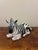 1950s 1950s Italian Mid-Century Hand-Painted Ceramic Zebra Sculpture For Sale - Image 5 of 8