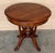 Finely Carved British Colonial 19th Century Round Coffee Table For Sale - Image 4 of 8