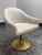 Modern Restoration Hardware Teen Sylvie Linen Desk Chair For Sale - Image 3 of 12