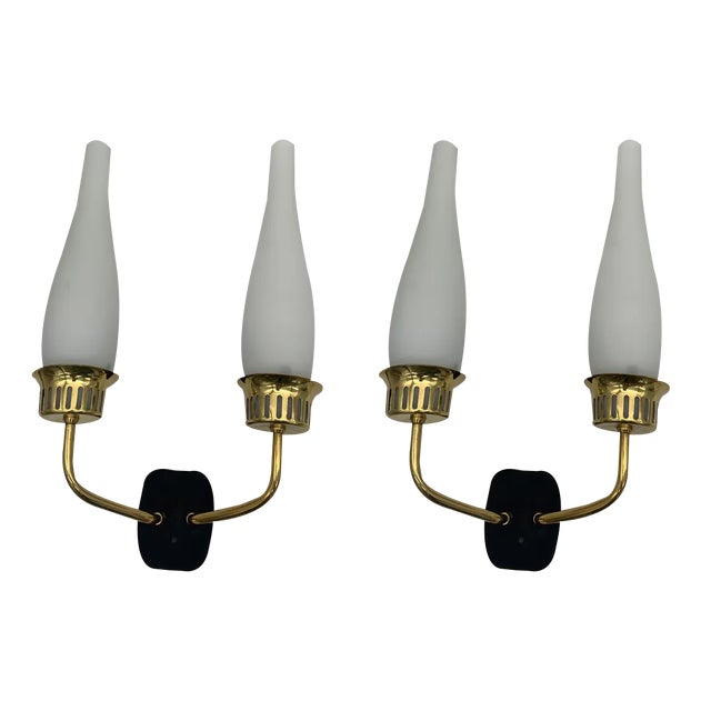 Wall Lamp from Stilnovo, 1960, Set of 2 For Sale