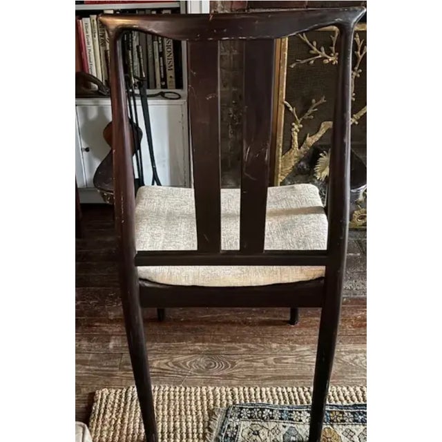 Mid 20th Century Mid Century Mahogany Arm Chair Made by Danish Overseas Furniture - Mid 1960's, Signed For Sale - Image 5 of 12