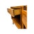Vintage Mid Century Modern Walnut Nightstands With Sculpted Stretcher Base and Faux Turquoise Handle Inlay- Pair. For Sale In Seattle - Image 6 of 9