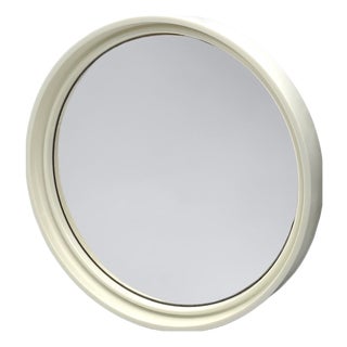 Space Age Round Plastic Wall Mirror from Gilac, France, 1970s For Sale