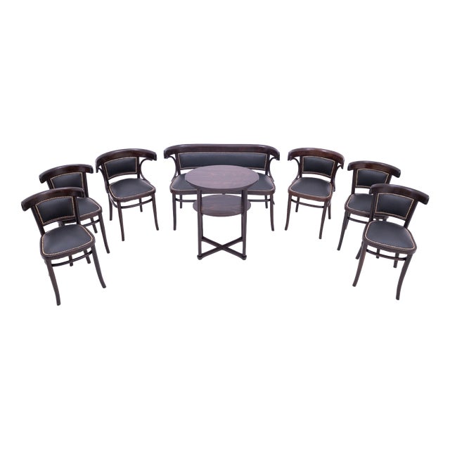Antique Salon Set from Thonet, 1800s, Set of 8 For Sale