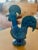 Ceramic Vintage 1960s Aldo Londi for Bitossi Ceramics Italy Rooster Rimini Blue Collection For Sale - Image 7 of 8