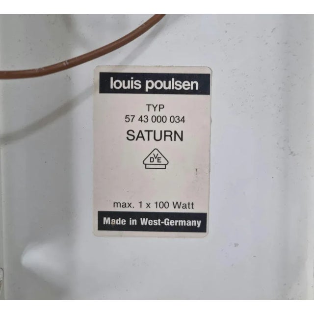 1970s Mid-Century Saturn Wall Lamps attributed from Louis Poulsen, Denmark, 1970, Set of 2 For Sale - Image 5 of 11