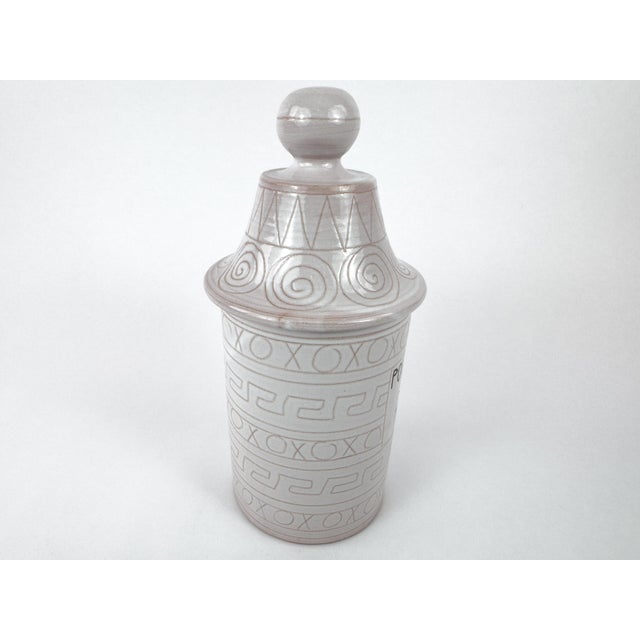 Robert Picault Vallauris 'Poubelle De Table' Pot, c.1950 For Sale - Image 6 of 11