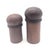 Offered is a Teak wood salt shaker and a pepper mill made in Denmark in the early 1970s, anddesigned by Gunnar Cyrén...