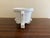 Vintage French Country White Porcelain Rope-Form Cachepot For Sale - Image 10 of 12