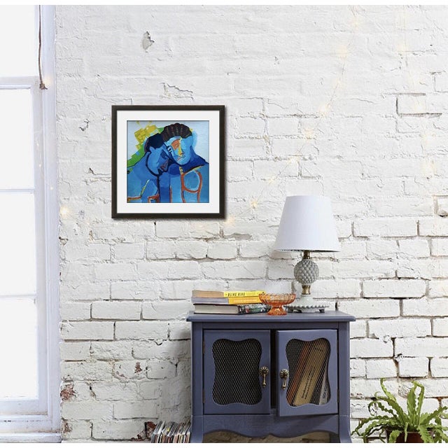 Blue Racconto di primavera 8, 1999 Sandro Chia For Sale - Image 8 of 10