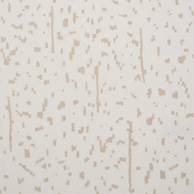 Sample - Schumacher X Miles Redd Bespotted Fabric in Light Neutral For Sale