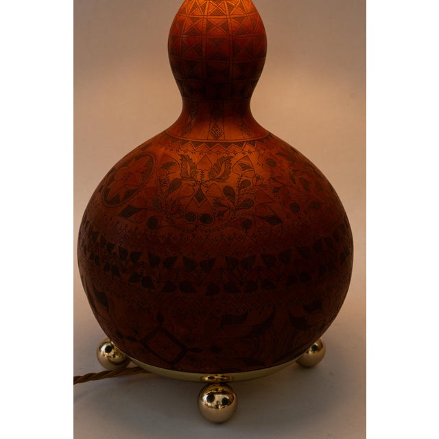 Art Deco Table Lamp with Fabric Shade, 1920s For Sale - Image 17 of 18