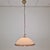 Mid-Century Modern Italian Murano Glass Pendant Light with Brass Fixtures from Vetrofond, 1980s For Sale - Image 3 of 9