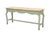Green Niermann Weeks French Provincial Style Painted Wood Console Table For Sale - Image 8 of 8