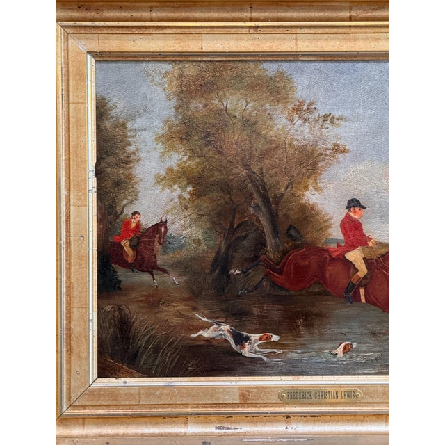 Early 19th Century English Sporting Painting For Sale - Image 6 of 7
