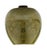 Japanese Gorgeous Mid-Century Modern Olive Green With Gold Japenese Bud Vase For Sale - Image 3 of 4