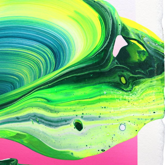 2020s Avp_1072 - Colorful Textured Contemporary Abstract Original Artwork by Alex Voinea For Sale - Image 5 of 6